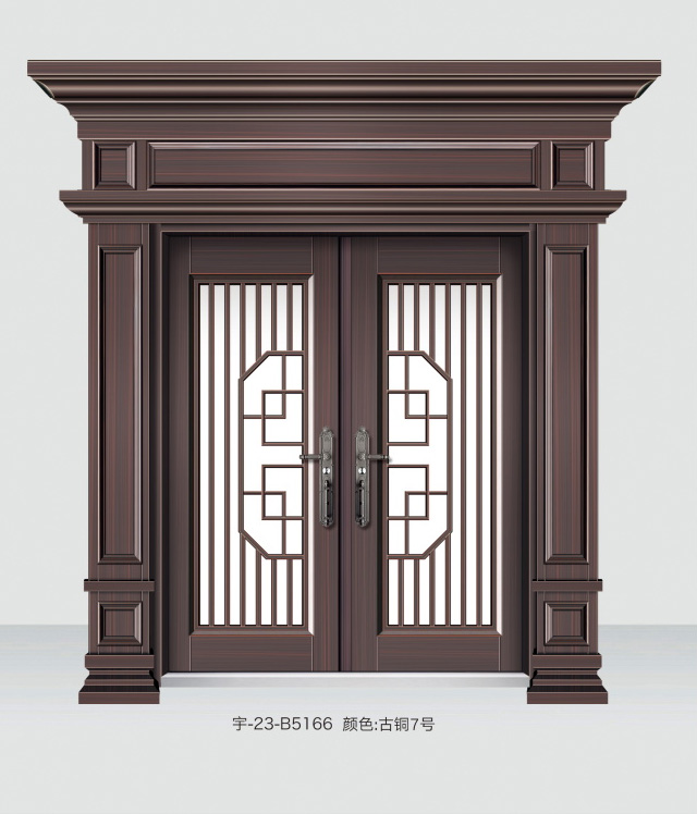 玻璃拼接门系列宇-23-B5166